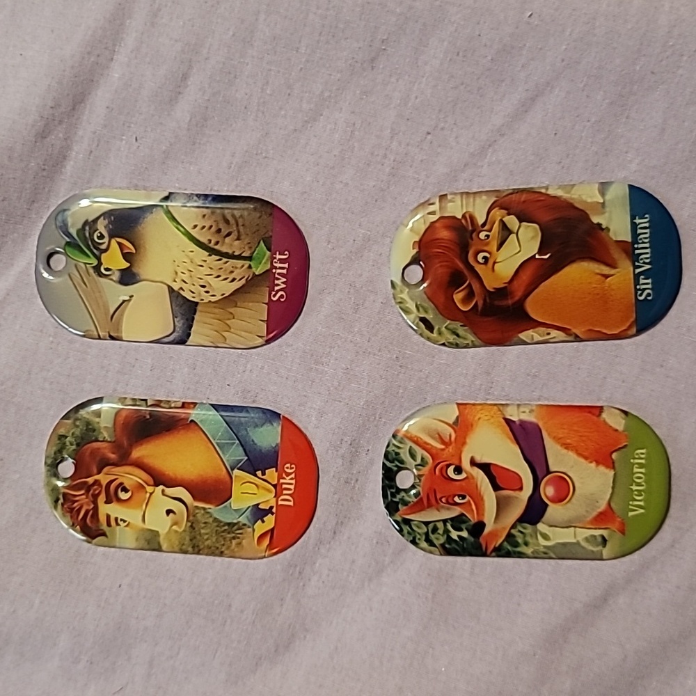 VBS 2013: Kingdom Rock Character Tags (set of 4)